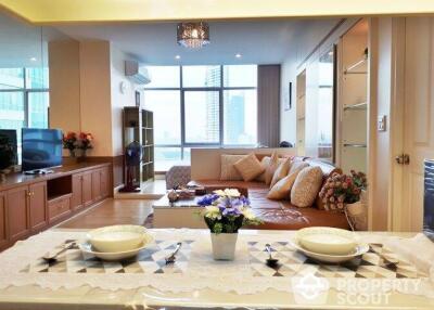 2-BR Condo at Baan Sathorn Chaopraya near BTS Krung Thon Buri (ID 506509)