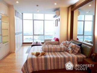 2-BR Condo at Baan Sathorn Chaopraya near BTS Krung Thon Buri (ID 506509)