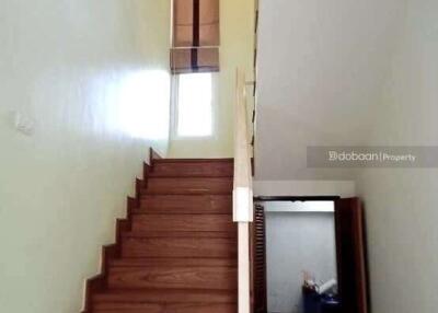 A two-story detached house with 4 bedrooms and 3 bathrooms in the Saraphi area near Waree Chiang Mai School.