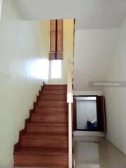 A two-story detached house with 4 bedrooms and 3 bathrooms in the Saraphi area near Waree Chiang Mai School.