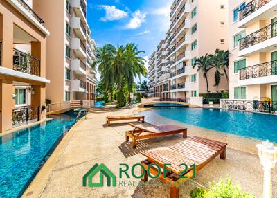 Modern 1-Bedroom Condo in Resort-Style Paradise Park, Jomtien – Perfect Location and Investment Opportunity!