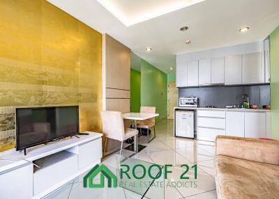 Modern 1-Bedroom Condo in Resort-Style Paradise Park, Jomtien – Perfect Location and Investment Opportunity!