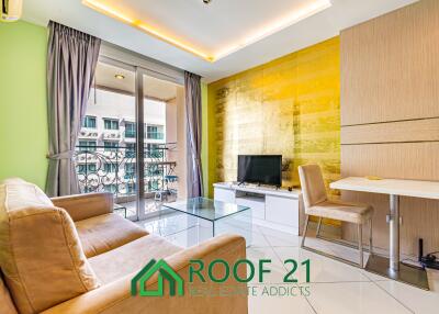 Modern 1-Bedroom Condo in Resort-Style Paradise Park, Jomtien – Perfect Location and Investment Opportunity!