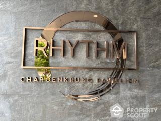 2-BR Condo at Rhythm Charoenkrung Pavilion near BTS Saphan Taksin