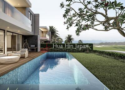 Modern 5-Bedroom Pool Villa on Black Mountain Golf Course for Sale, Hua Hin (Off Plan with Membership Included)