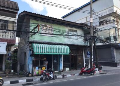 Street view of a residential building