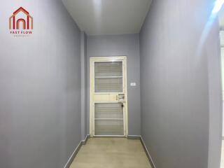 Interior corridor with door