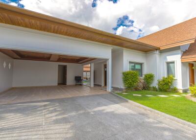 Spacious Garage and Beautiful Exterior View