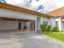 Spacious Garage and Beautiful Exterior View