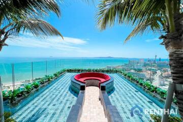 The Riviera Ocean Drive condominium near Jomtien beach 1 Bedroom 27 sq.m. Sea view