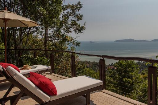 Unique design sea-view villa for sale in Koh Samui