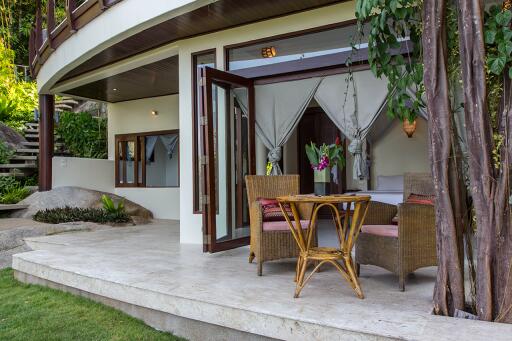 Unique design sea-view villa for sale in Koh Samui