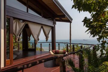 Unique design sea-view villa for sale in Koh Samui