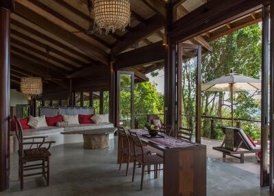 Unique design sea-view villa for sale in Koh Samui