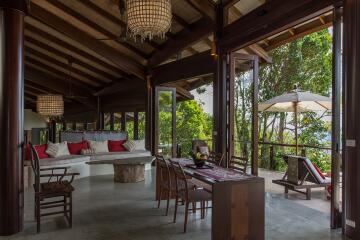 Unique design sea-view villa for sale in Koh Samui