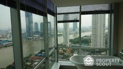 2-BR Condo at Baan Sathorn Chaopraya near BTS Krung Thon Buri (ID 549289)