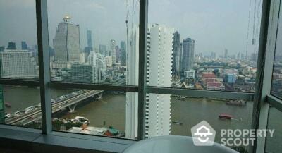 2-BR Condo at Baan Sathorn Chaopraya near BTS Krung Thon Buri (ID 549289)