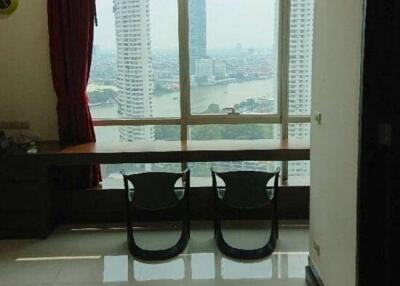 2-BR Condo at Baan Sathorn Chaopraya near BTS Krung Thon Buri (ID 549289)