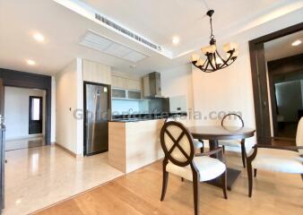 2 Bedrooms Furnished Condo on high floor at Sathorn Gardens