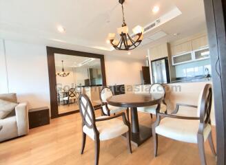 2 Bedrooms Furnished Condo on high floor at Sathorn Gardens