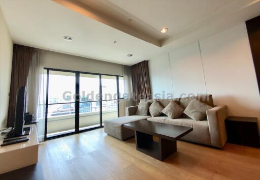 2 Bedrooms Furnished Condo on high floor at Sathorn Gardens