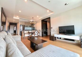 2 Bedrooms Furnished Condo on high floor at Sathorn Gardens