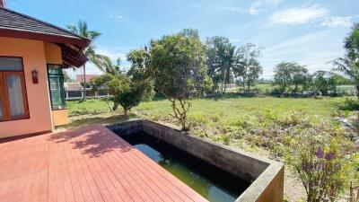 3 Bedroom House for Sale. Large land of 2 Rai 2 Ngan 38 wah. Paphai, Sansai ,Chiang Mai