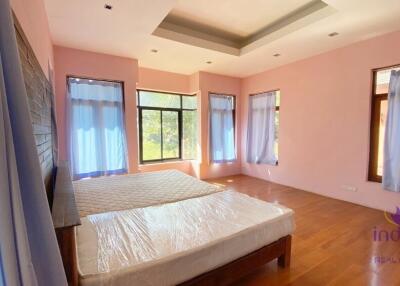 3 Bedroom House for Sale. Large land of 2 Rai 2 Ngan 38 wah. Paphai, Sansai ,Chiang Mai