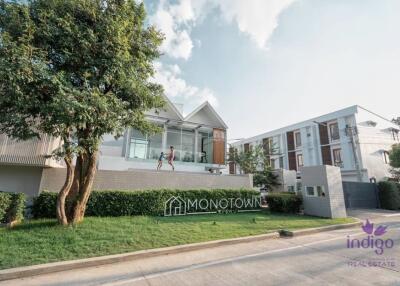 Modern 3 Bedroom Townhouse for sale  at Monotown Chiang Mai, near Meechok Plaza and Central Festival, Faham ,Muang ,Chiang Mai