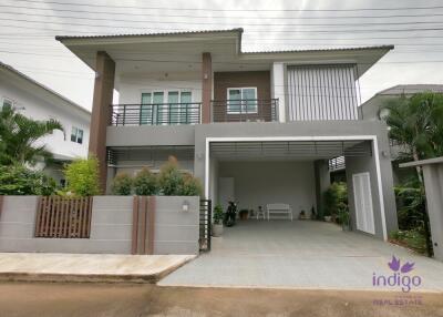 Beautifully furnished 4 bedroom house for rent at San Saran2 , Hang Dong ,Chiang Mai