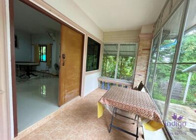 This lovely single storey home ,3 bedroom on 1 rai land in a semi rural area in San Kamphaeng, Chiang Mai