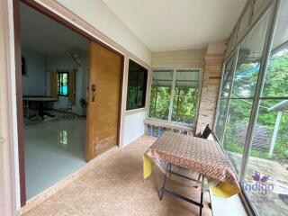 This lovely single storey home ,3 bedroom on 1 rai land in a semi rural area in San Kamphaeng, Chiang Mai