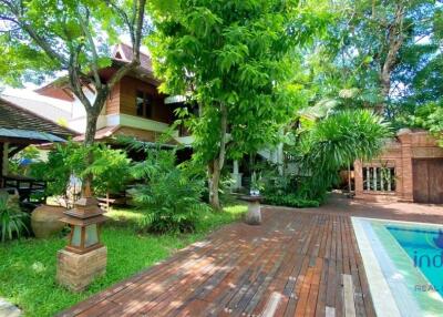 Beautiful resort style property with private swimming pool, pond and big garden in Doi Saket, Chiang mai