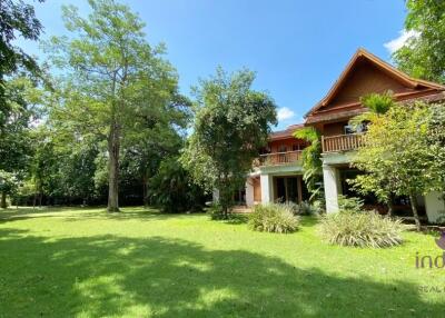 Beautiful resort style property with private swimming pool, pond and big garden in Doi Saket, Chiang mai