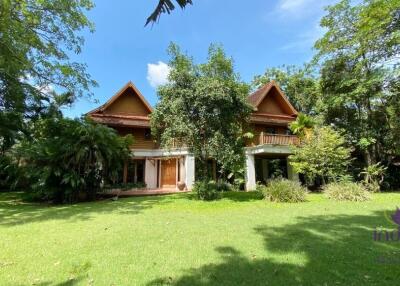 Beautiful resort style property with private swimming pool, pond and big garden in Doi Saket, Chiang mai