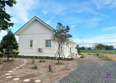 Cute 2 bedroom house for rent. Peaceful and quiet location in Doi Saket countryside, Chiang Mai