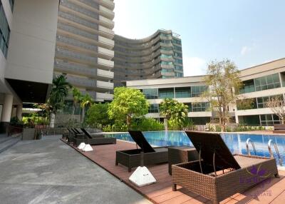 Spacious studio condominum for sale, fully furnished at Green Valley Condo, Chiang Mai