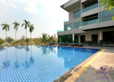 Spacious studio condominum for sale, fully furnished at Green Valley Condo, Chiang Mai