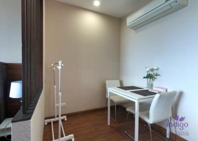 Spacious studio condominum for sale, fully furnished at Green Valley Condo, Chiang Mai