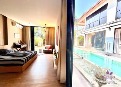 Luxury Custom-Built Pool Villa with 5 bedroom private swimming pool For Sale at Flora Ville, Chiang Mai