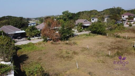 Land for sale in Muang Len, Sansai. Ideal for building a house.