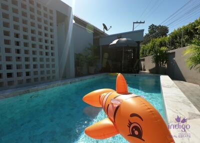 Lovely 3 Bedroom Single Storey Home For Sale. Private Swimming pool, Saraphi, Chiang Mai