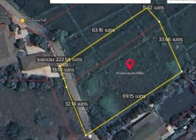 Land for sale 1 Rai 3 Ngan 65.9 Sqw at Nong Chom, Sansai ,Chiang Mai