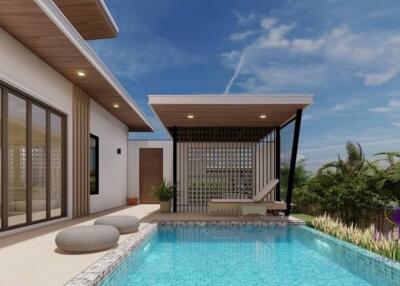 One D Green Villa - Single storey 3 bedroom homes with private pool. Wheelchair accessible ,Namprae, Hangdong , Chiang Mai