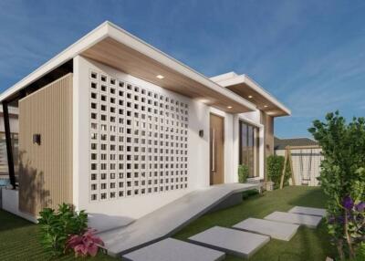 One D Green Villa - Single storey 3 bedroom homes with private pool. Wheelchair accessible ,Namprae, Hangdong , Chiang Mai