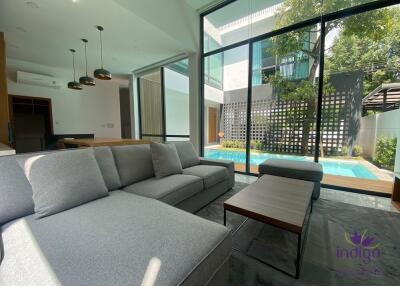 Pool Villa for Sale 3 bedrooms with private swimming pool at Changphueak ,Chiang Mai