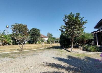 Lots of Potential! 80% completed house for sale on a large plot of land 1 Rai 3 Ngan 32 sqw Sansai, Chiang Mai