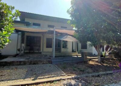 Lots of Potential! 80% completed house for sale on a large plot of land 1 Rai 3 Ngan 32 sqw Sansai, Chiang Mai