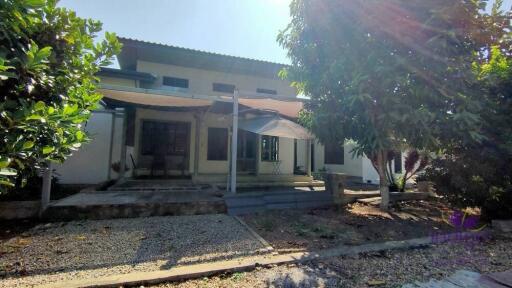 Lots of Potential! 80% completed house for sale on a large plot of land 1 Rai 3 Ngan 32 sqw Sansai, Chiang Mai