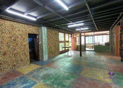 Property for sale ideal for  restaurant, coffee shop, home stay business. Saraphi, Chiang Mai